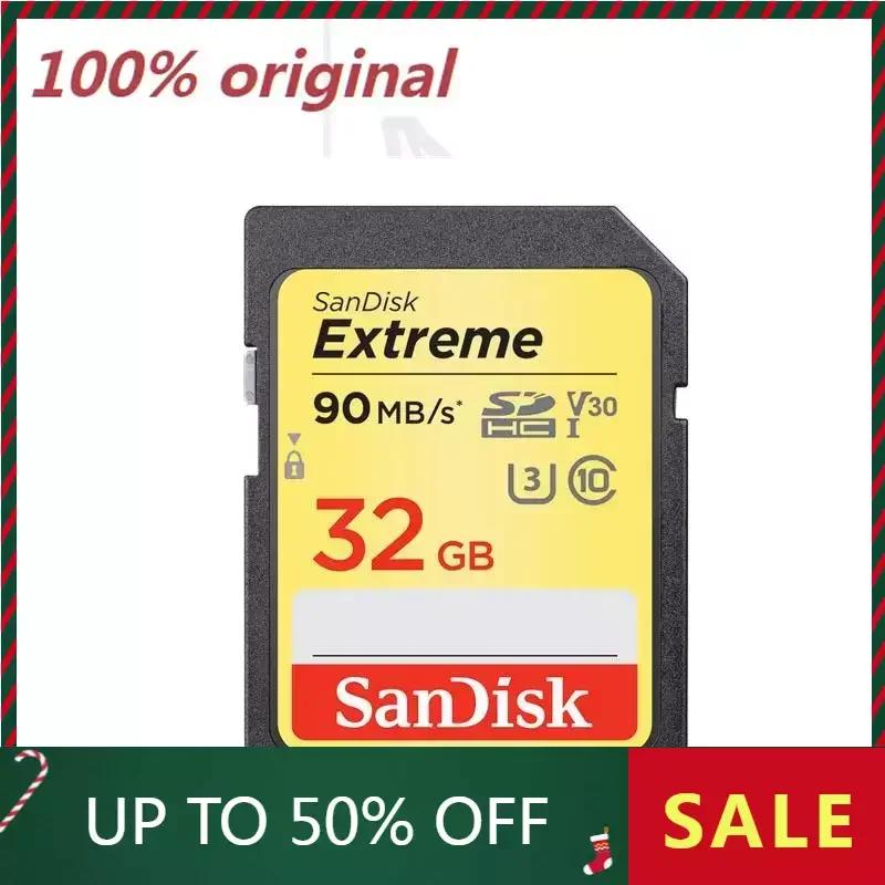 100% SanDisk ͽƮ SD ī, SDHC, SDXC, 256GB, 128GB, 64GB, 32GB, XVE ũSD UHS-I ޸, TF 150 MB/s, Class10 U3, ī޶ V3